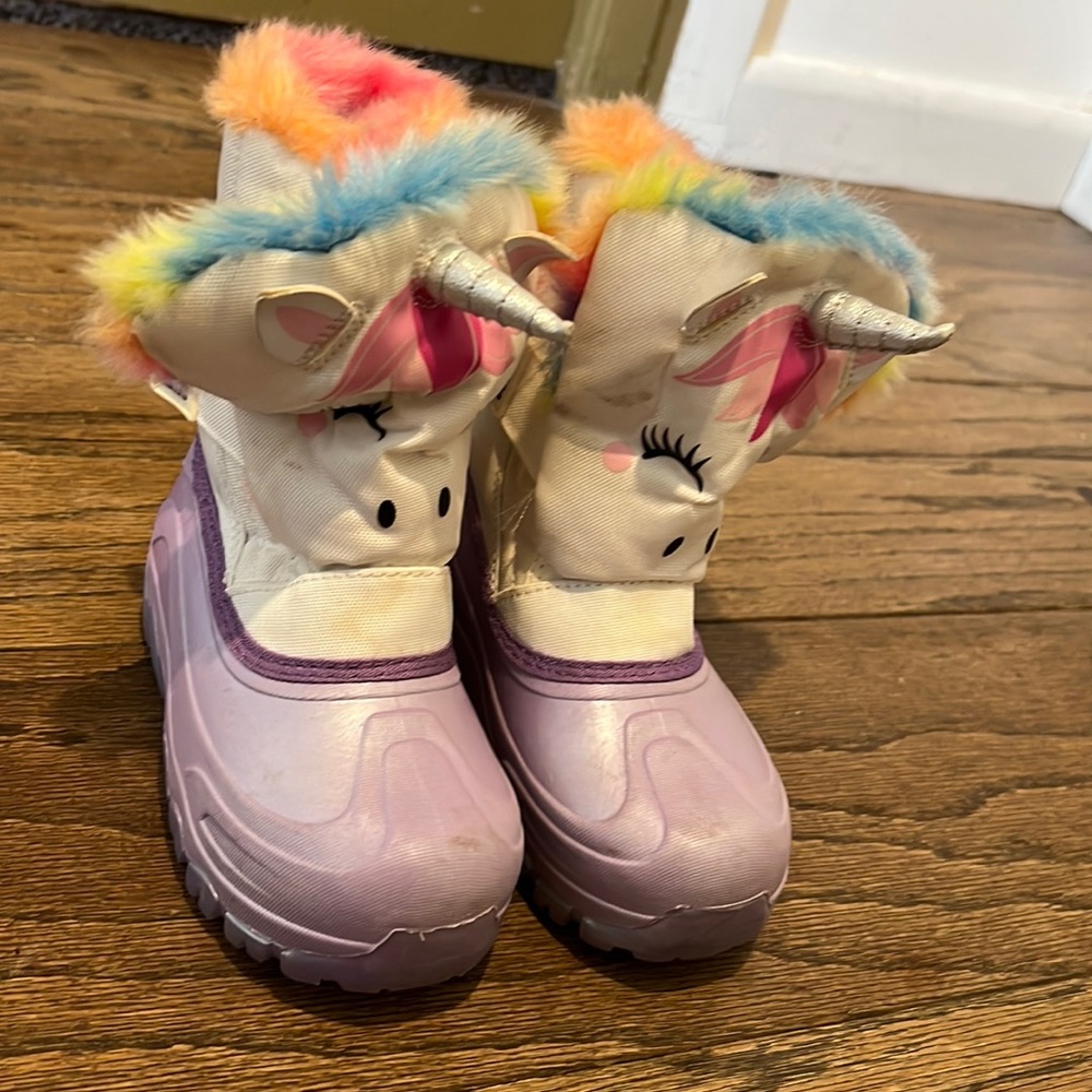 Light up snow boots